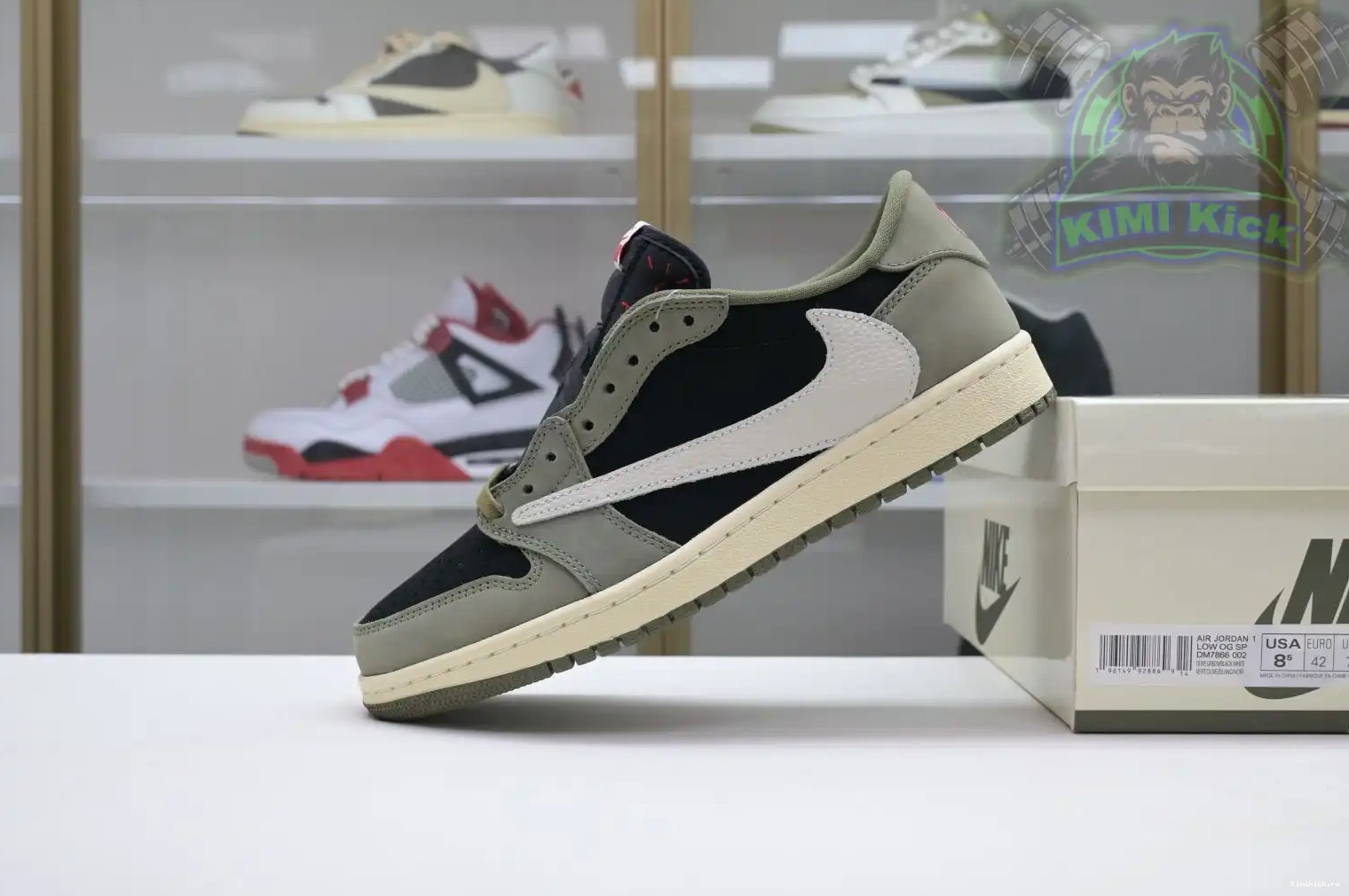 1 Air x Jordan Kimikick Jordan Scott 7.0 OG Low Travis 0422